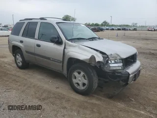 2003 Chevrolet TrailBlazer LS with VIN 1GNDS13S832245109, listed as a Copart auction lot 51738785 with 105,220 mi miles and Salvage Title. Bid and sale history available at DreamBid. Image 4.
