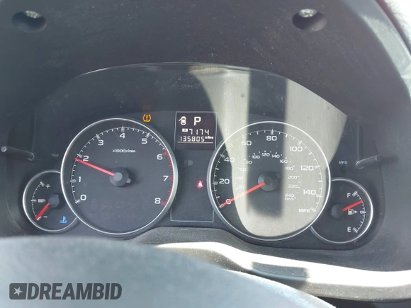 2013 Subaru Outback Premium with VIN 4S4BRBCC6D3271788, listed as a IAAI auction lot 42655533 with 135,805 mi miles and . Bid and sale history available at DreamBid. Image 7.