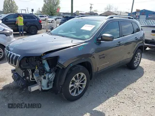 2021 Jeep Cherokee Latitude Lux with VIN 1C4PJMMX4MD149875, listed as a IAAI auction lot 42139782 with 58,324 mi miles and . Bid and sale history available at DreamBid. Image 2.