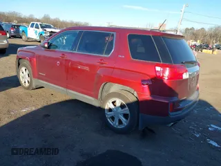 2017 GMC Terrain SLE with VIN 2GKFLSEK2H6176045, listed as a IAAI auction lot 41292556 with 107,321 mi miles. Bid and sale history available at carsss.com. Image 3.
