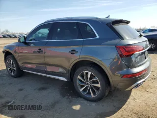 2022 Audi Q5 S line Premium Plus with VIN WA1EAAFY2N2028782, listed as a Copart auction lot 47129965 with 59,354 mi miles and Salvage Title. Bid and sale history available at carsss.com. Image 2.