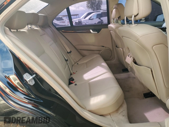 2012 Mercedes-Benz C 250 Sport with VIN WDDGF4HB4CA628268, listed as a Copart auction lot 51702505 with 148,387 mi miles and Salvage Title. Bid and sale history available at DreamBid. Image 10.