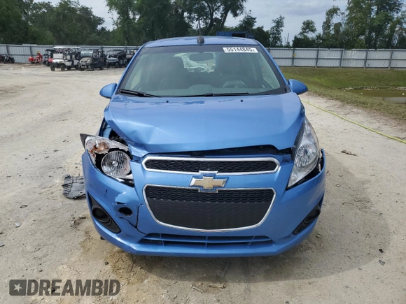 2015 Chevrolet Spark LS with VIN KL8CB6S96FC711594, listed as a Copart auction lot 55144845 with 20,296 mi miles and Salvage Title. Bid and sale history available at DreamBid. Image 5.