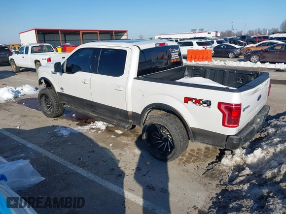 2016 Ford F-150 XLT with VIN 1FTEW1EG5GFC35498, listed as a IAAI auction lot 41309782 with 172,862 mi miles. Bid and sale history available at carsss.com. Image 3.