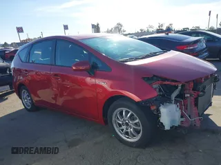 2013 Toyota Prius Two with VIN JTDZN3EU9D3201308, listed as a IAAI auction lot 41645132 with 47,908 mi miles. Bid and sale history available at carsss.com. Image 14.