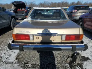 1983 Mercedes-Benz 380 with VIN WDBBA45A0DB026220, listed as a Copart auction lot 87532565 with 153,957 mi miles and Clean Title. Bid and sale history available at carsss.com. Image 6.
