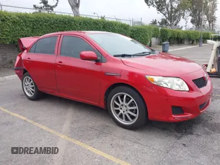 2009 Toyota Corolla with VIN 1NXBU40E89Z121974, listed as a IAAI auction lot 42068799 with 226,484 mi miles and . Bid and sale history available at DreamBid. Image 1.