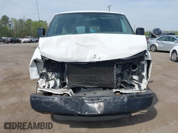 2013 Chevrolet Express Cargo Van with VIN 1GCSGAFX8D1118666, listed as a IAAI auction lot 42017323 with 341,443 mi miles. Bid and sale history available at carsss.com. Image 11.