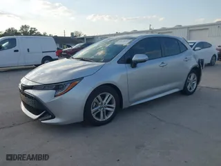 2021 Toyota Corolla Hatchback SE with VIN JTND4MBE7M3117340, listed as a IAAI auction lot 41676561 with 43,619 mi miles. Bid and sale history available at carsss.com. Image 17.