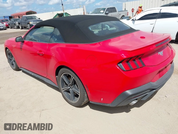 2024 Ford Mustang EcoBoost z VIN 1FAGP8UHXR5113078, wystawiony jako IAAI lot #42594668 z przebiegiem 41 285 mil mil oraz . Historia ofert i sprzedaży dostępna na DreamBid. Obrazek 3.