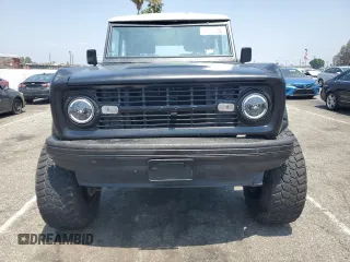 1973 Ford Bronco z VIN U15GLQ87409, wystawiony jako Copart lot #55850735 z przebiegiem 157 865 mil mil oraz Czysty tytuł • Clean title. Historia ofert i sprzedaży dostępna na DreamBid. Obrazek 5.
