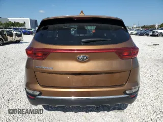 2021 Kia Sportage LX with VIN KNDPM3AC0M7870468, listed as a Copart auction lot 53184645 with 85,905 mi miles and Non Repairable. Bid and sale history available at carsss.com. Image 6.