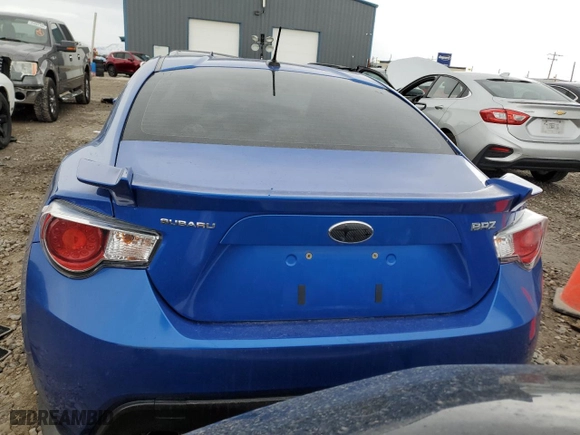 2014 Subaru BRZ Limited with VIN JF1ZCAC12E8603510, listed as a Copart auction lot 85144774 with 0 mi miles and Salvage Title. Bid and sale history available at carsss.com. Image 6.