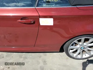 2013 BMW 1 Series 135i with VIN WBAUN7C54DVM27206, listed as a Copart auction lot 74797944 with 0 mi miles and Salvage Title. Bid and sale history available at carsss.com. Image 12.