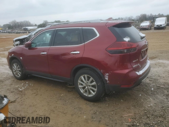 2020 Nissan Rogue SV with VIN 5N1AT2MT4LC815487, listed as a Copart auction lot 46186565 with 67,345 mi miles and Salvage Title. Bid and sale history available at carsss.com. Image 2.