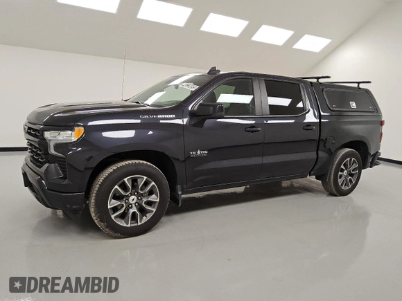 2022 Chevrolet Silverado 1500 RST with VIN 1GCPADEDXNZ595425, listed as a Copart auction lot 48238695 with 200,004 mi miles and Clean Title. Bid and sale history available at DreamBid. Image 1.