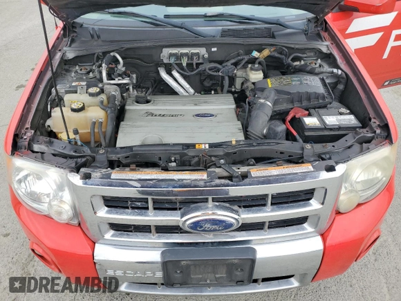 2008 Ford Escape Hybrid with VIN 1FMCU49H38KD67312, listed as a Copart auction lot 55627855 with 282,519 mi miles and Salvage title. Bid and sale history available at DreamBid. Image 12.