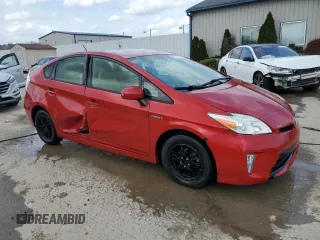 2013 Toyota Prius One with VIN JTDKN3DU5D1697495, listed as a Copart auction lot 51701235 with 180,201 mi miles and Salvage Title. Bid and sale history available at carsss.com. Image 4.