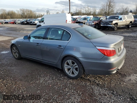 2009 BMW 5 Series 528i with VIN WBANU53519C123474, listed as a Copart auction lot 46118525 with 87,782 mi miles and Clean Title. Bid and sale history available at carsss.com. Image 2.