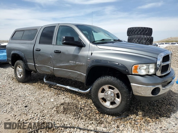 2005 Dodge 2500 SLT with VIN 3D7KS28C25G714542, listed as a Copart auction lot 52903555 with 139,728 mi miles and Salvage Title. Bid and sale history available at DreamBid. Image 4.
