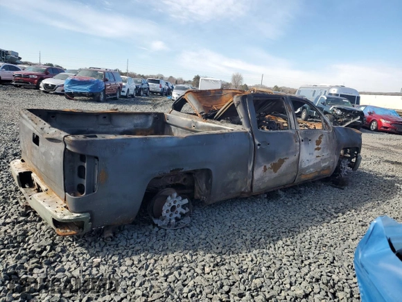 2014 Chevrolet Silverado 1500 LT with VIN 1GCUKREC8EF196308, listed as a Copart auction lot 46889075 with Not Provided miles and Non Repairable. Bid and sale history available at DreamBid. Image 3.