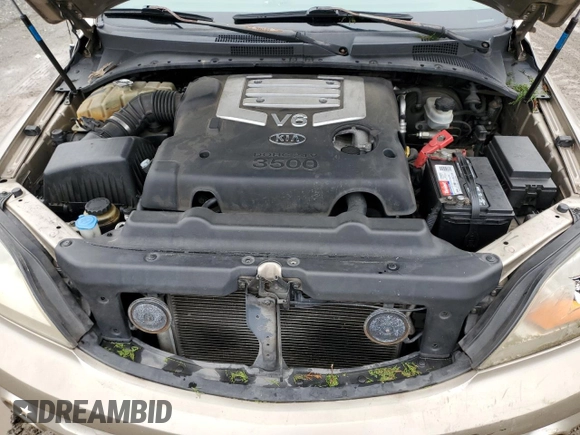 2005 Kia Sorento LX with VIN KNDJD733655476979, listed as a Copart auction lot 44120575 with 115,990 mi miles and Salvage Title. Bid and sale history available at carsss.com. Image 12.
