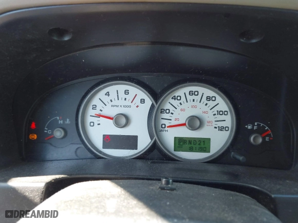 2005 Ford Escape XLS Value with VIN 1FMYU92Z95KB05652, listed as a IAAI auction lot 41782132 with 181,190 mi miles. Bid and sale history available at carsss.com. Image 7.