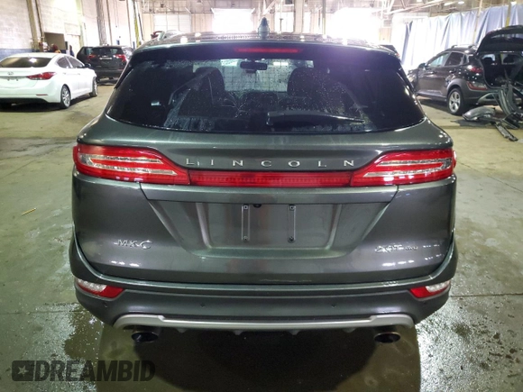 2017 Lincoln MKC Premiere with VIN 5LMCJ1D96HUL24642, listed as a Copart auction lot 50885775 with 121,075 mi miles and Clean Title. Bid and sale history available at DreamBid. Image 6.