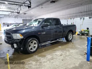 2013 Ram 1500 Express with VIN 1C6RR7FT5DS638429, listed as a Copart auction lot 44728305 with 95,163 mi miles and Salvage title. Bid and sale history available at DreamBid. Image 1.