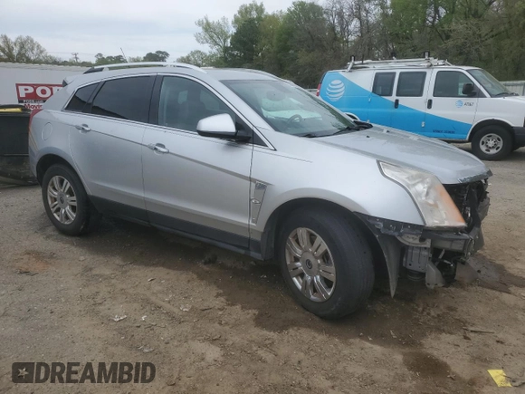 2010 Cadillac SRX Luxury Collection with VIN 3GYFNAEY5AS577384, listed as a Copart auction lot 50241675 with 146,431 mi miles and Salvage Title. Bid and sale history available at carsss.com. Image 4.