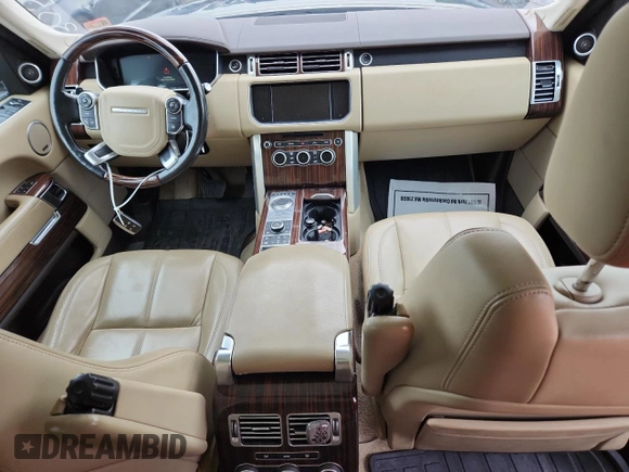 2016 Land Rover Range Rover with VIN SALGR2PF7GA305499, listed as a Copart auction lot 63841295 with 134,406 mi miles and Clean title. Bid and sale history available at DreamBid. Image 8.