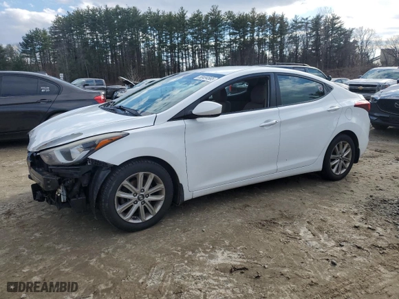 2016 Hyundai Elantra SE with VIN 5NPDH4AE9GH662782, listed as a Copart auction lot 50404565 with 133,741 mi miles and Salvage Title. Bid and sale history available at carsss.com. Image 1.