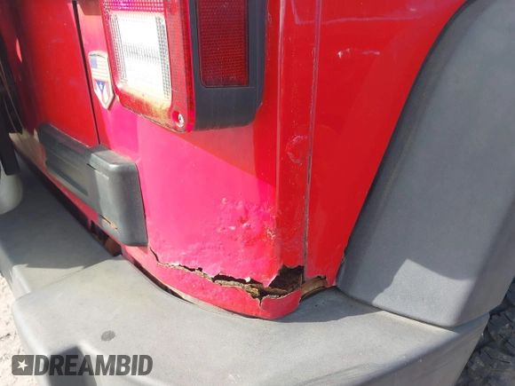 2007 Jeep Wrangler Unlimited X with VIN 1J4GA39197L171132, listed as a IAAI auction lot 41716963 with 145,442 mi miles and . Bid and sale history available at DreamBid. Image 6.