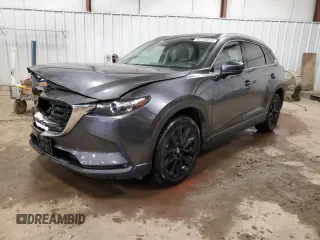 2022 Mazda CX-9 Touring Plus with VIN JM3TCBAY1N0612601, listed as a Copart auction lot 83755614 with 23,806 mi miles and Non Repairable. Bid and sale history available at carsss.com. Image 1.