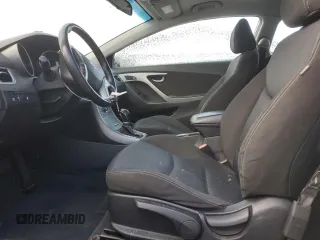 2014 Hyundai Elantra Coupe with VIN KMHDH6AH0EU028586, listed as a Copart auction lot 86395934 with 110,738 mi miles and Salvage Title. Bid and sale history available at carsss.com. Image 7.