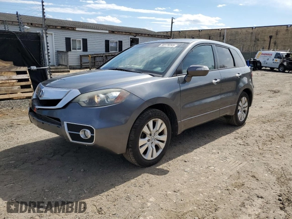 2011 Acura RDX Technology with VIN 5J8TB1H53BA006645, listed as a Copart auction lot 50175265 with 162,238 mi miles and Non repairable. Bid and sale history available at DreamBid. Image 1.