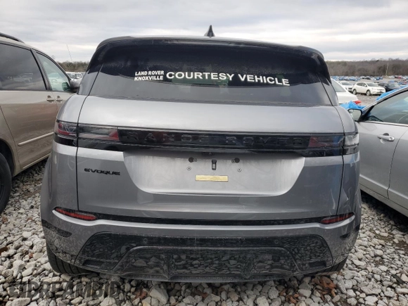 2024 Land Rover Range Rover Evoque Dynamic SE with VIN SALZL2FX9RH234272, listed as a Copart auction lot 48085375 with 17,958 mi miles and Clean Title. Bid and sale history available at carsss.com. Image 6.