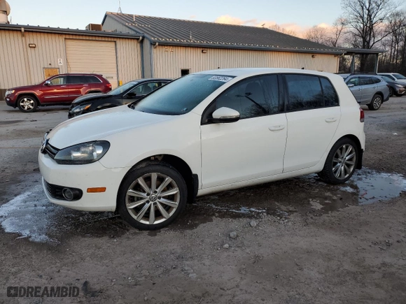 2013 Volkswagen Golf TDI w/Sunroof & Nav with VIN WVWNM7AJXDW134267, listed as a Copart auction lot 83562264 with 232,064 mi miles and Salvage Title. Bid and sale history available at carsss.com. Image 1.