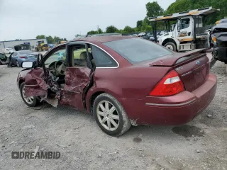2005 Ford Five Hundred Limited with VIN 1FAFP25195G136277, listed as a Copart auction lot 55783125 with Not provided miles and Salvage title. Bid and sale history available at DreamBid. Image 2.