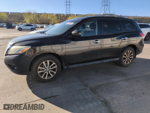 2016 Nissan Pathfinder Platinum with VIN 5N1AR2MMXGC621687, listed as a Copart auction lot 55285985 with 131,996 mi miles and Clean Title. Bid and sale history available at carsss.com. Image 1.