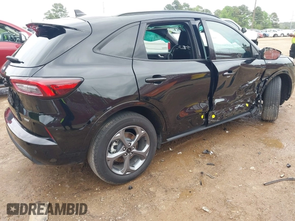 2024 Ford Escape ST-Line with VIN 1FMCU0MZ3RUA57188, listed as a IAAI auction lot 41952211 with 13,024 mi miles and . Bid and sale history available at DreamBid. Image 4.