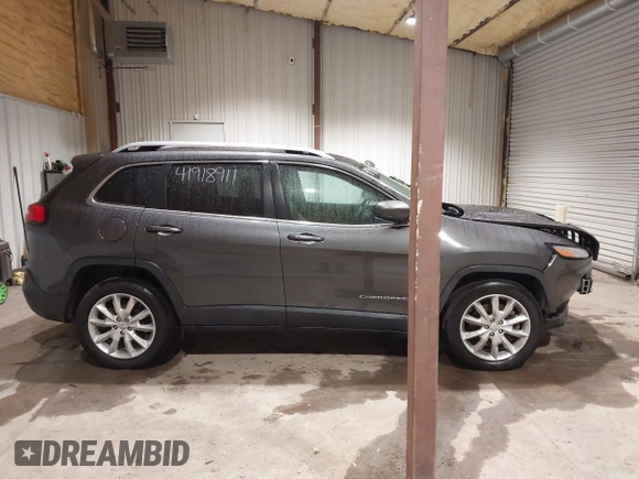 2016 Jeep Cherokee High Altitude with VIN 1C4PJLDB6GW280989, listed as a IAAI auction lot 41918911 with 142,695 mi miles. Bid and sale history available at carsss.com. Image 13.