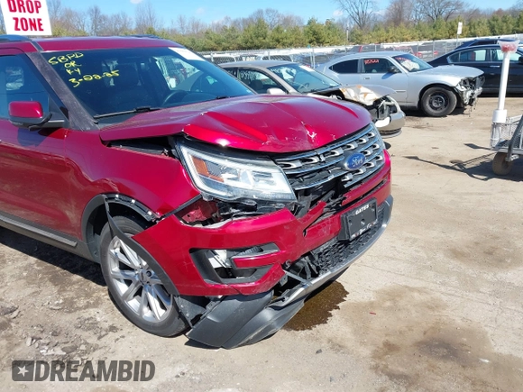2016 Ford Explorer Limited with VIN 1FM5K8F83GGC15459, listed as a IAAI auction lot 41889025 with 164,174 mi miles. Bid and sale history available at carsss.com. Image 6.