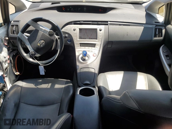 2013 Toyota Prius z VIN JTDKN3DP5D3045250, wystawiony jako Copart lot #58079535 z przebiegiem 127 242 mil mil oraz Szkoda całkowita • Salvage title. Historia ofert i sprzedaży dostępna na DreamBid. Obrazek 8.