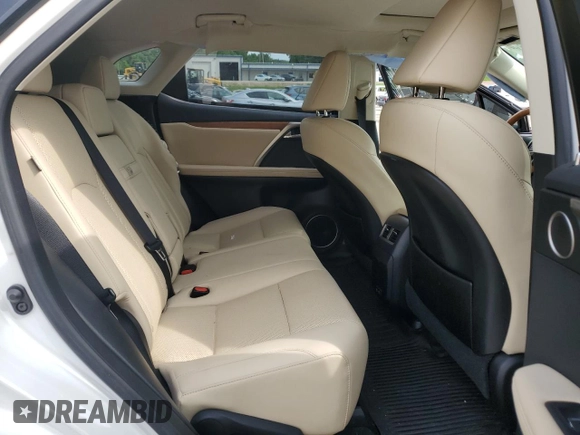 2021 Lexus RX 350 with VIN 2T2HZMDAXMC285784, listed as a Copart auction lot 56919925 with 64,842 mi miles and Salvage title. Bid and sale history available at DreamBid. Image 11.