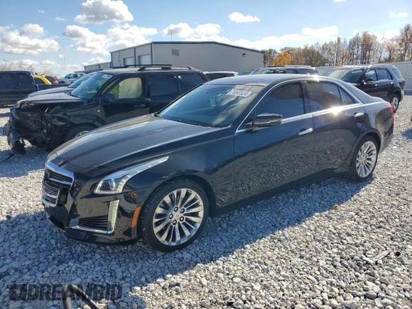 2016 Cadillac CTS Luxury Collection AWD with VIN 1G6AX5SS7G0113114, listed as a Copart auction lot 76348524 with 82,598 mi miles and Clean Title. Bid and sale history available at DreamBid. Image 1.