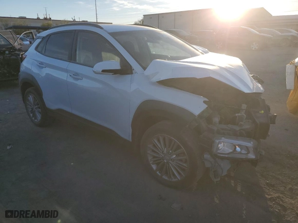 2021 Hyundai Kona SEL with VIN KM8K2CAA2MU678464, listed as a Copart auction lot 78528524 with 33,839 mi miles and Salvage Title. Bid and sale history available at carsss.com. Image 4.