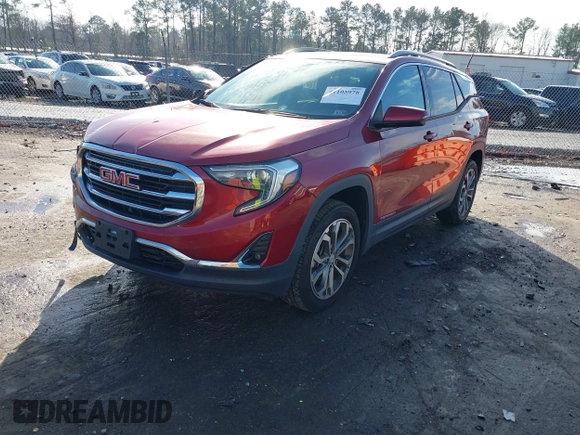 2018 GMC Terrain SLT with VIN 3GKALVEX7JL145656, listed as a IAAI auction lot 41105978 with 80,807 mi miles. Bid and sale history available at carsss.com. Image 17.