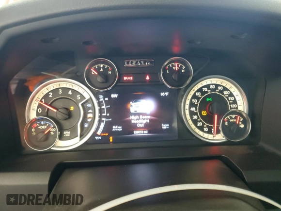 2014 Ram 2500 SLT with VIN 3C6UR5DL3EG122550, listed as a Copart auction lot 62482195 with 120,910 mi miles and Salvage title. Bid and sale history available at DreamBid. Image 9.
