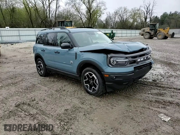 2021 Ford Bronco Sport Big Bend with VIN 3FMCR9B6XMRA01019, listed as a Copart auction lot 55110105 with 50,492 mi miles and Salvage title. Bid and sale history available at DreamBid. Image 15.